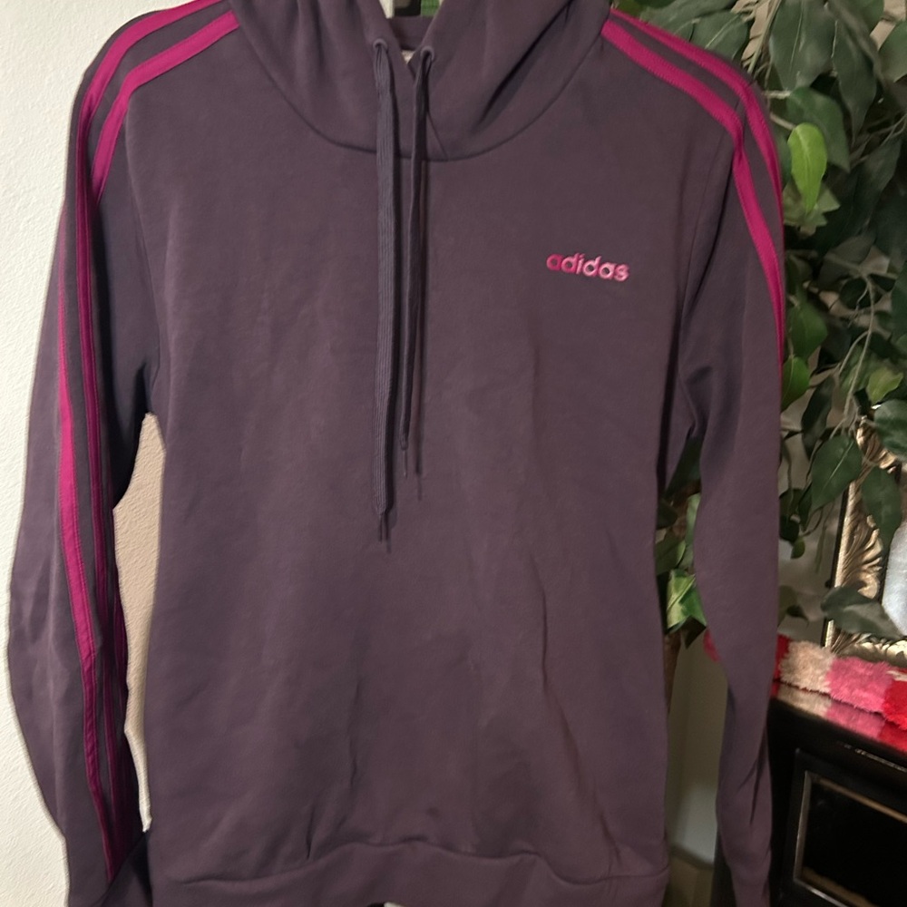 Adidas Dark Purple Hoodie